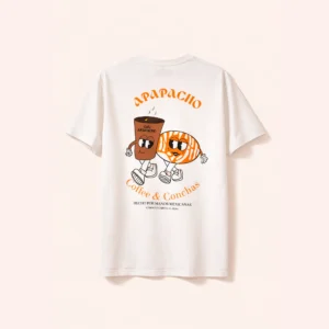 Camiseta Apapacho – Coffee & Conchas